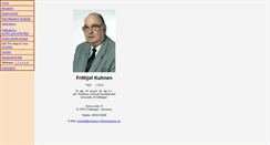 Desktop Screenshot of professor-frithjof-kuhnen.de